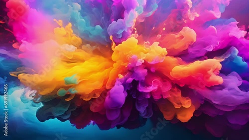 Feel the vibration of colors as they dance across the screen, creating an enchanting symphony of synesthesia that transcends the boundaries of perception. photo