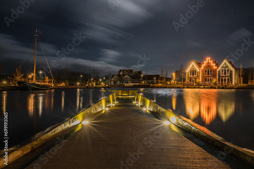 Neuharlingersiel am Abend