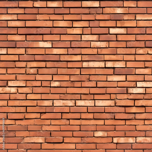 Old red brick wall texture background. Red brick wall texture background.
