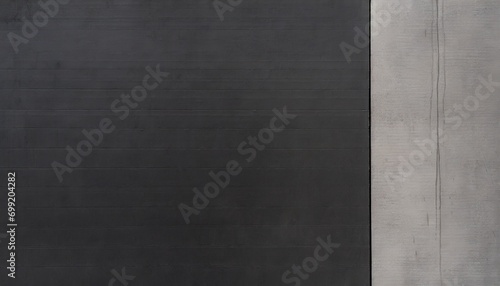 Sfondo orizzontale texture muro grigio e nero generato con ai