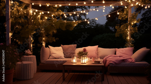 patio inspired by A Midsummer Nights photo