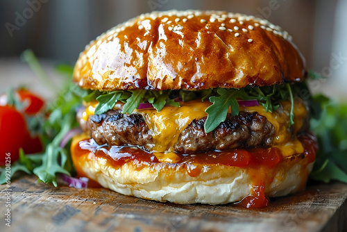 Juicy Delight: The Ultimate Cheeseburger Experience