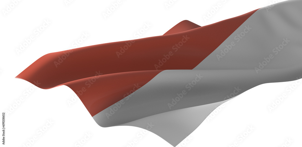 Waving flag of Poland. Independence Day November 11, Poland. Red and white fabric texture for Waving flag of Poland. Independence Day November 11, Poland. Red and white fabric texture for