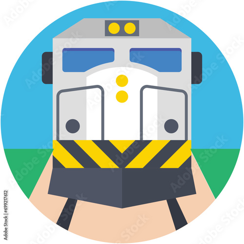 Train Vector Icon