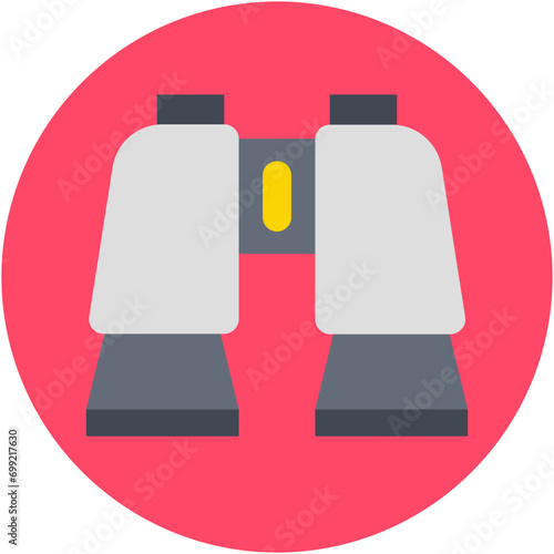 Binoculars Vector Icon