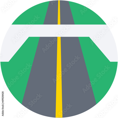 Road Vector Icon