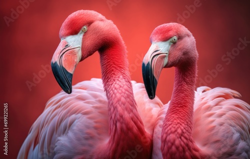 Beautiful flamingos 