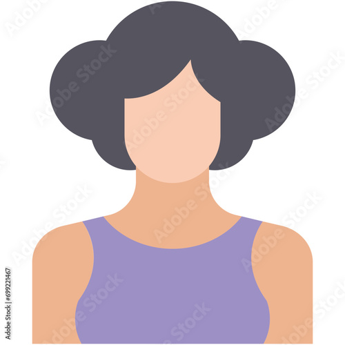 Stylish Woman Vector Icon