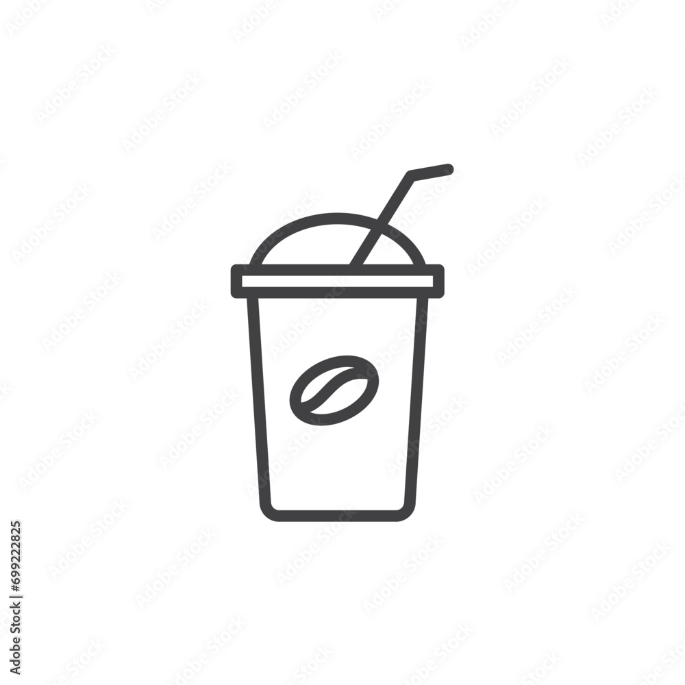 coffe cup icon. sign for mobile concept and web design. outline vector icon. symbol, logo illustration. vector graphics. coffe cup icon. sign for mobile concept and web design. outline vector icon. symbol, logo illustration. vector graphics.