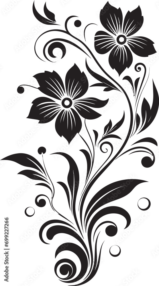 Elegant Botanical Outlines Black Logo Icon Unique Hand Rendered Creations Elegant Logo Detail Elegant Botanical Outlines Black Logo Icon Unique Hand Rendered Creations Elegant Logo Detail