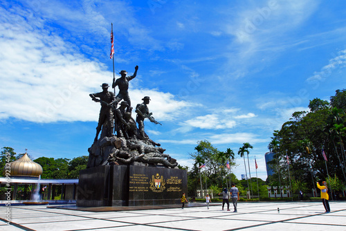 Canvas Print The National Monument of Malaysia