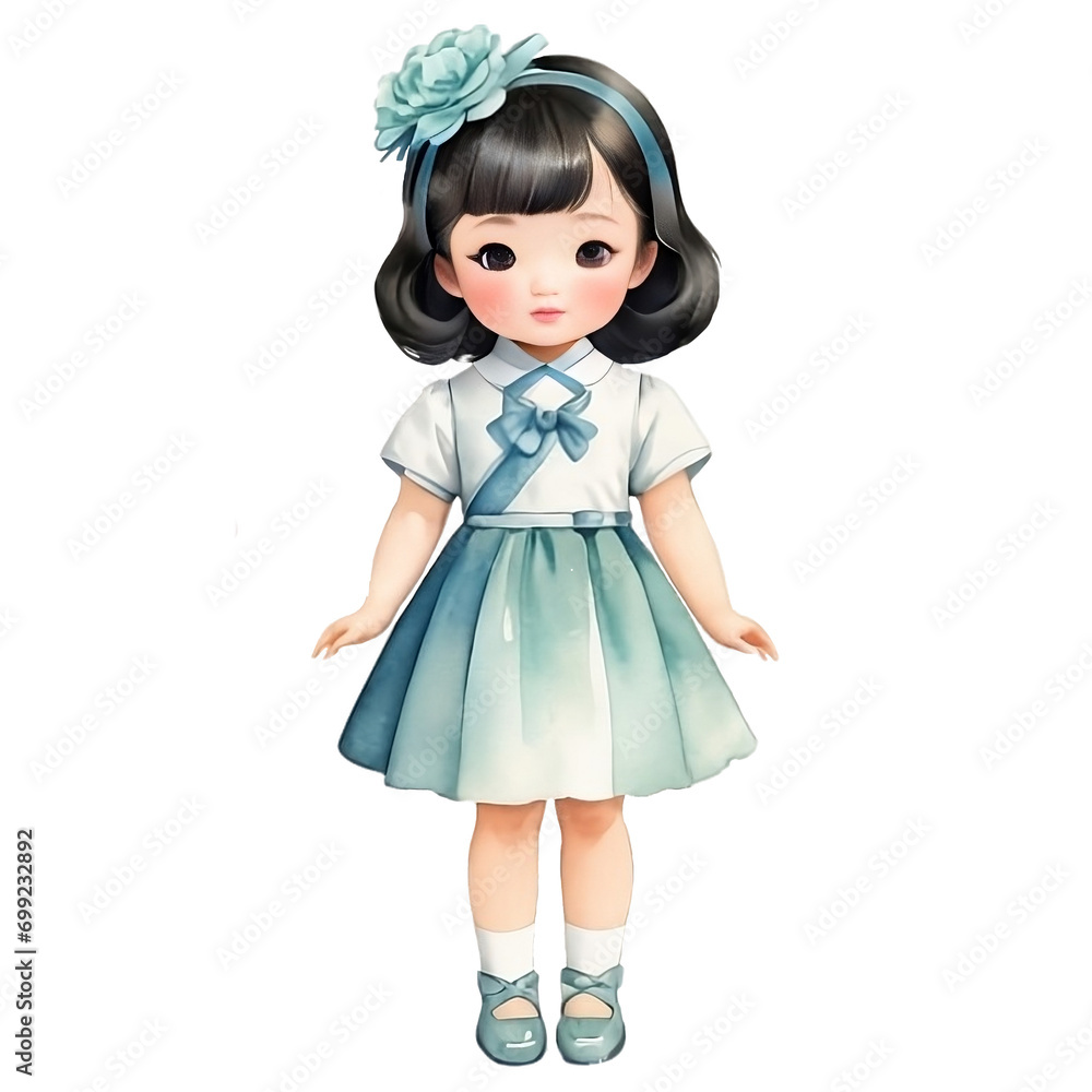 doll png Retro little doll doll png Retro little doll