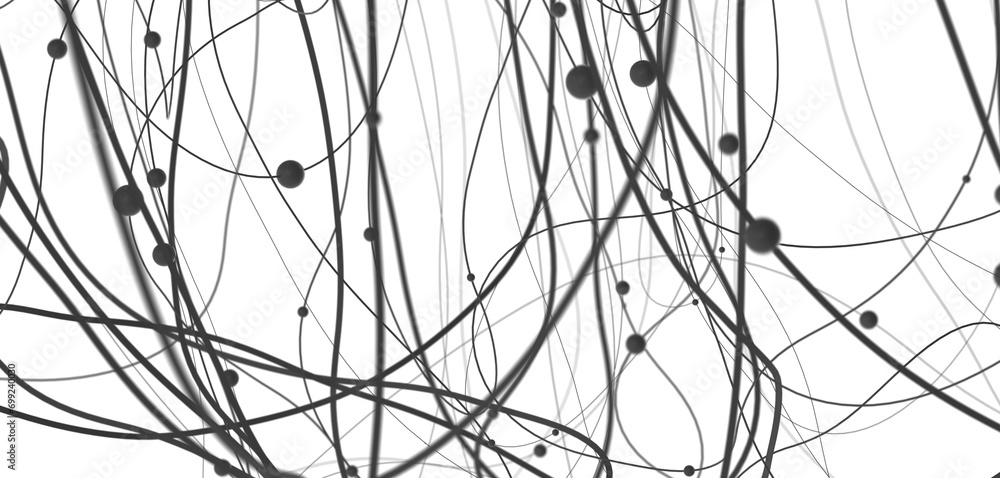 Abstract digital connection dots and lines. Technology background. Network connection structure. Plexus effect. 3d Abstract digital connection dots and lines. Technology background. Network connection structure. Plexus effect. 3d