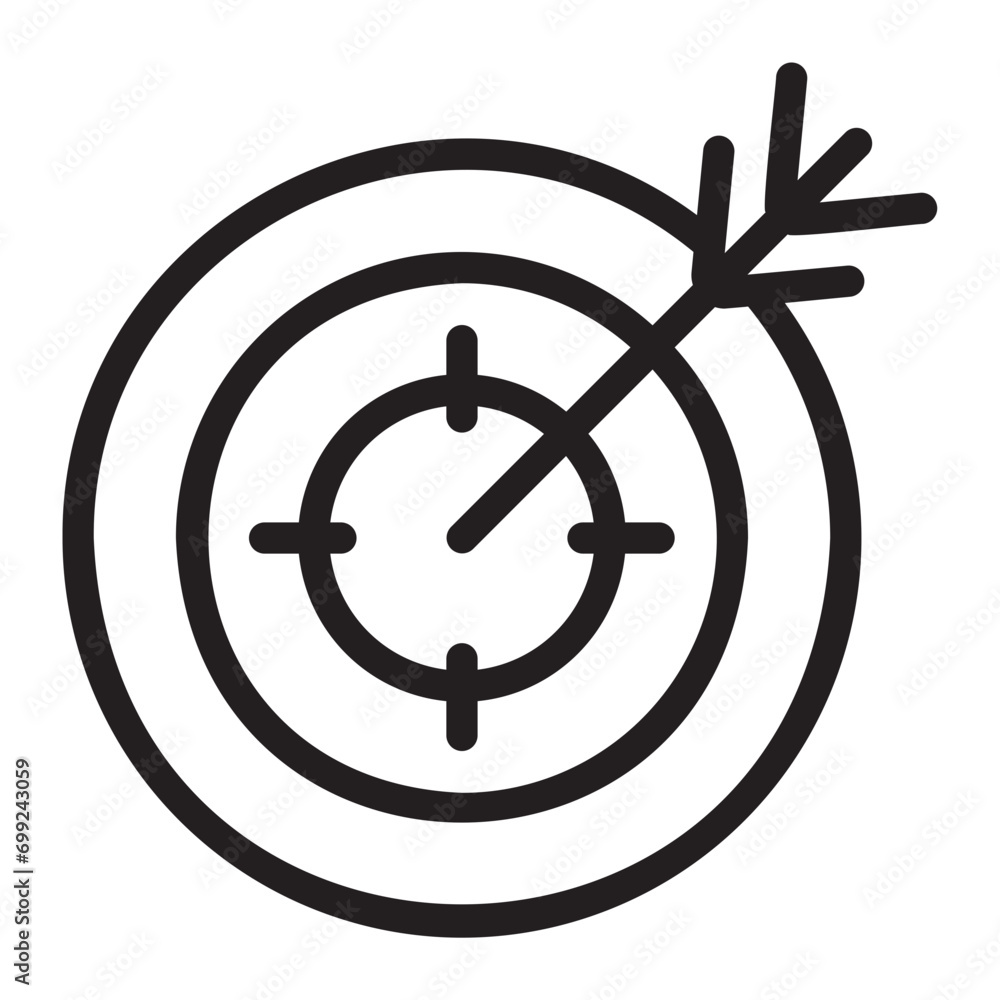 target line icon target line icon