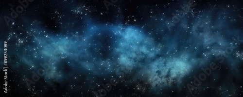 Dark night milky way galaxy stars background