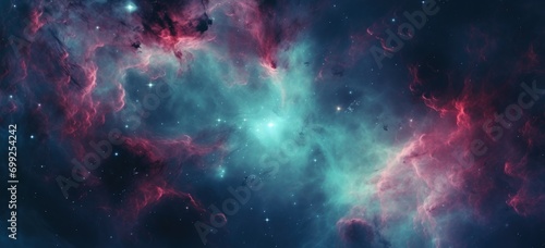 Incredibly beautiful galaxy in outer space.