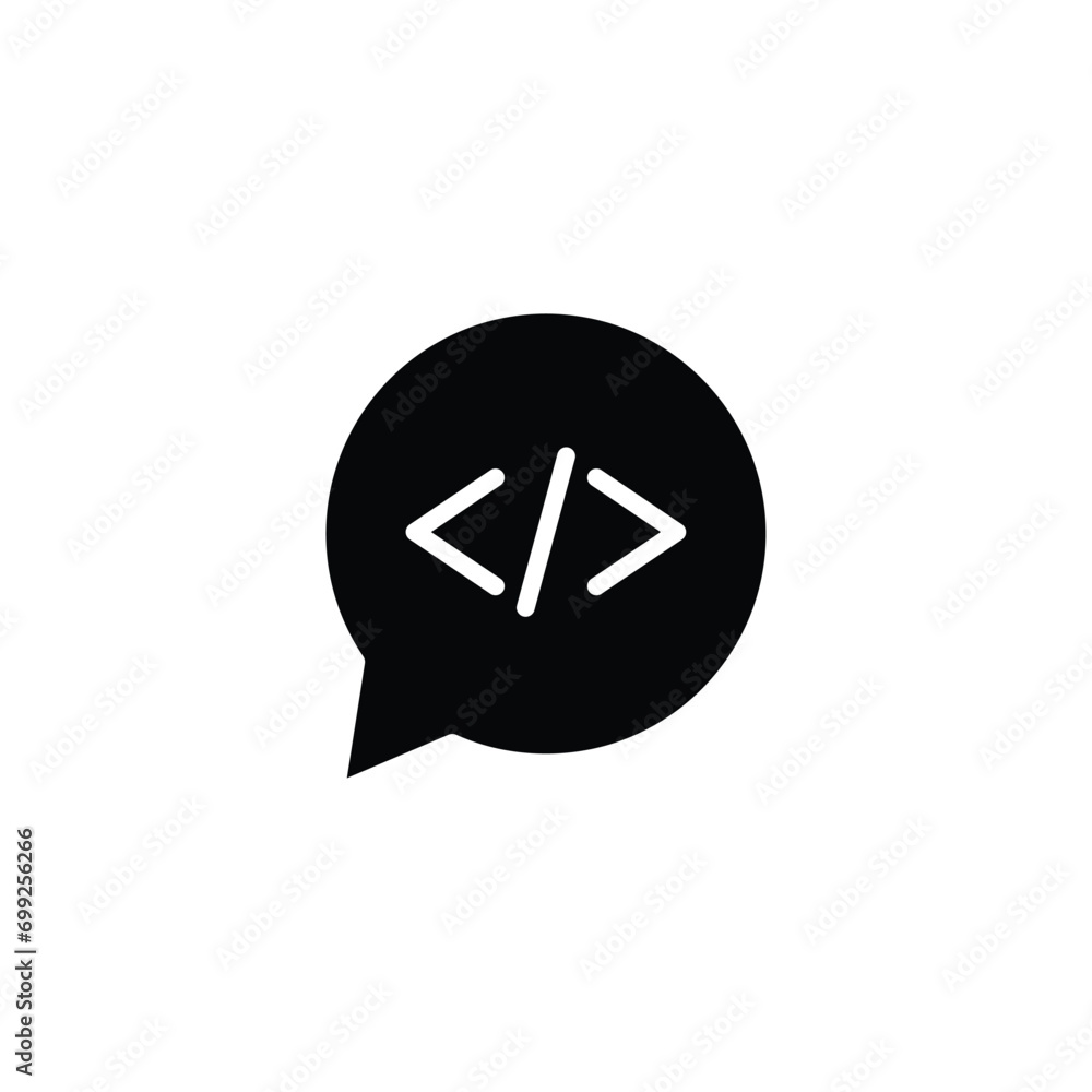 programming coding icon vector Programmer, coder icon, software sign programming coding icon vector Programmer, coder icon, software sign