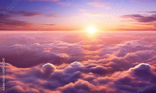 sunrise time above the clouds