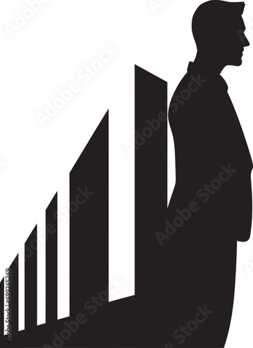Wallpaper Mural Urban Architect Vector Man Logo in Black Design Luminary Architect Iconic Emblem Torontodigital.ca