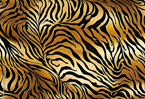 tiger print on simple background