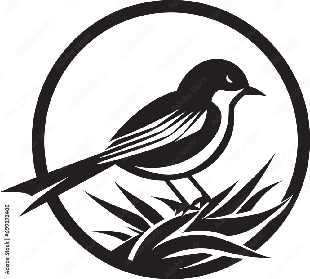Bird s Haven Vector Nest Logo Aviary Builder Black Bird Icon Bird s Haven Vector Nest Logo Aviary Builder Black Bird Icon