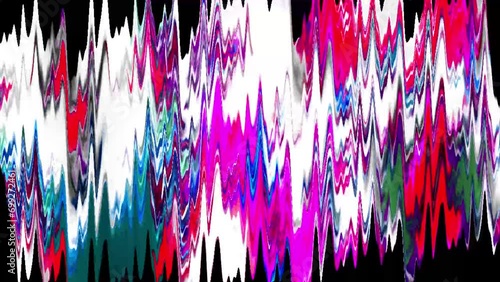 4K Shiny Glowing Glitter Digital Rendering