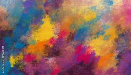 modern impressionism abstract wallpaper background in multiple colors