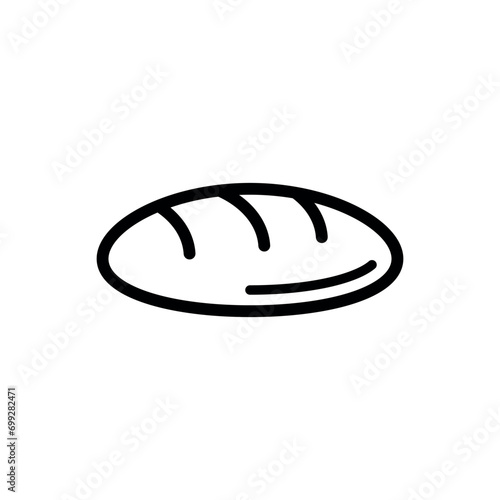 Bread Icon Vector Design Template