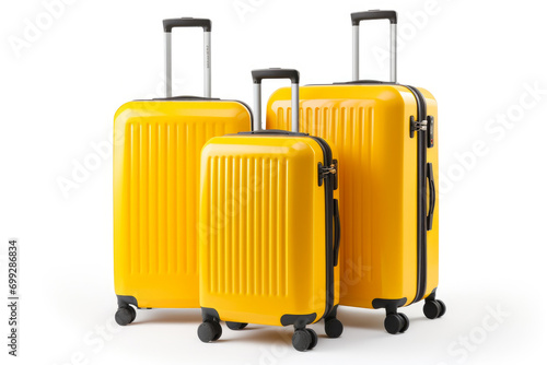 Brighten Your Travels with Yellow Suitcases