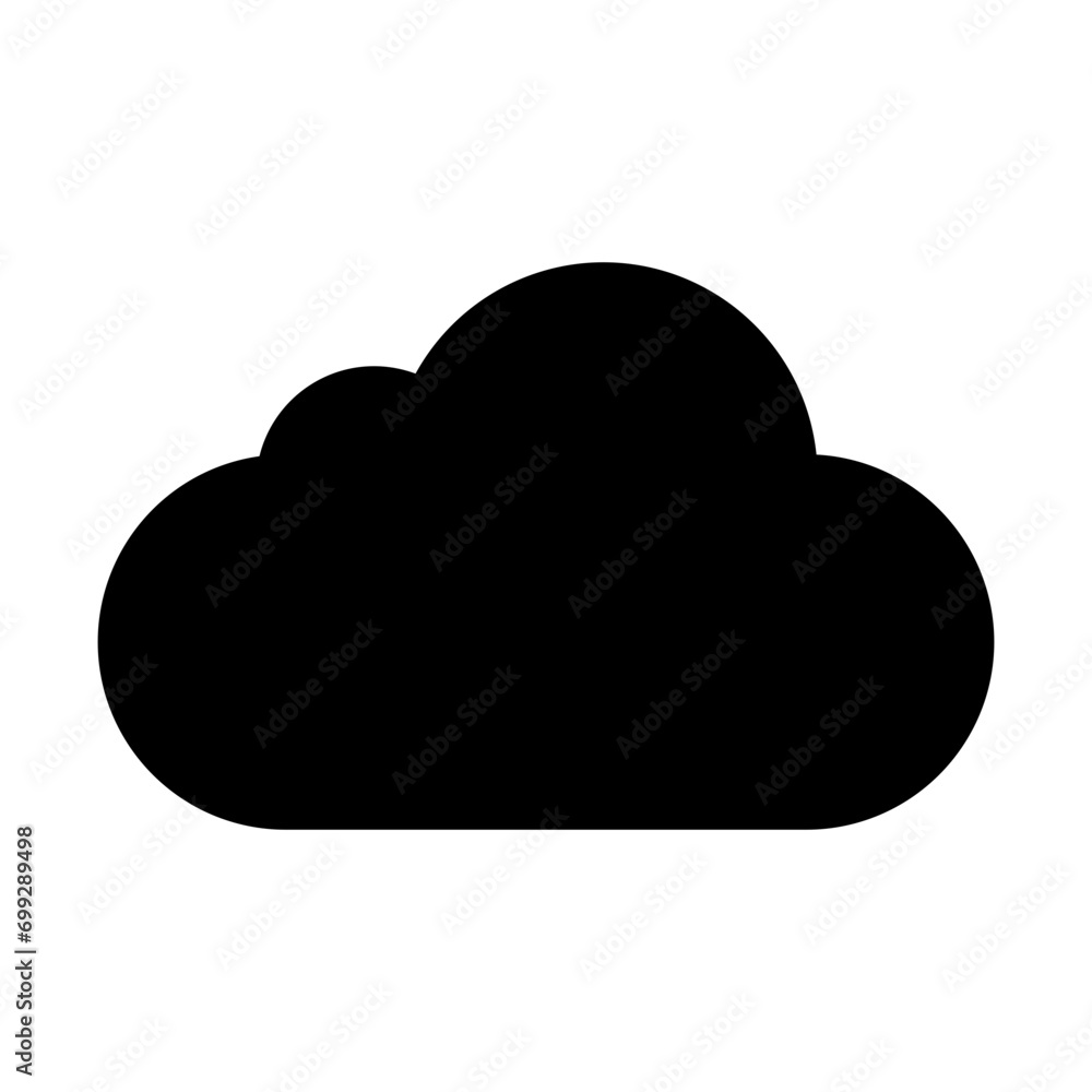 cloud icon vector design template illustration in trendy flat style to suit your web design cloud icon vector design template illustration in trendy flat style to suit your web design