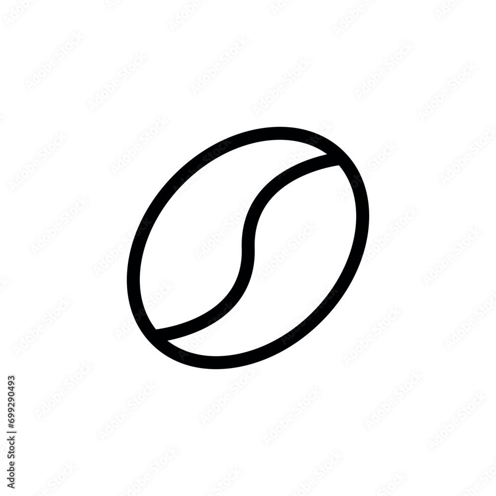 Coffee Bean Icon Vector Design Template Coffee Bean Icon Vector Design Template