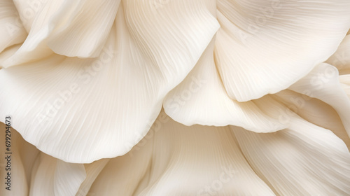 White king oyster mushroom (Pleurotus ostreatus) isolated on white background. AI Generative