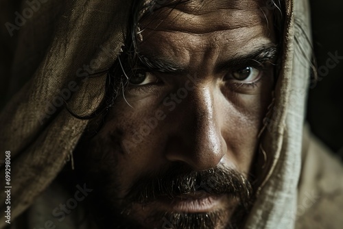 Photo Portrait of Judas Iscariot, Bible story.