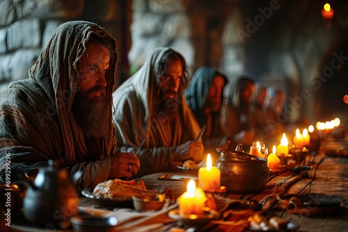 The Last Supper, Bible story.