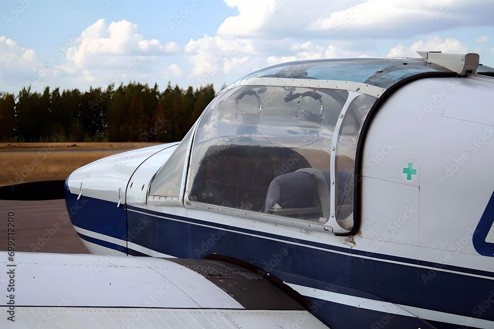 Finnish Aerodrome Serenity: Parked Light Aircraft in Nummela