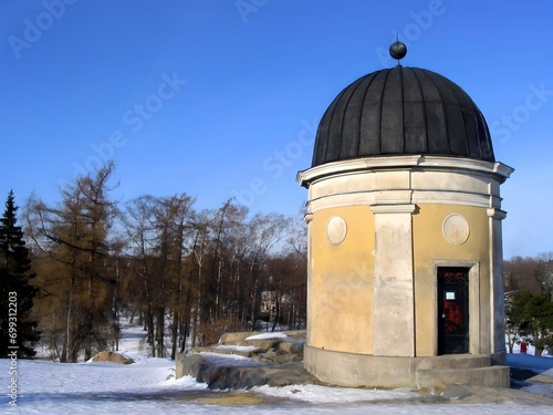 Old Observatory in Kaivopuisto, Helsinki, Finland photo