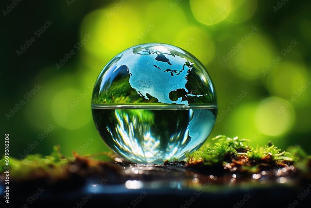 The world in a drop of water.