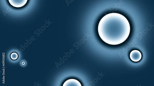 abstract background, glowing balls, wallpapers