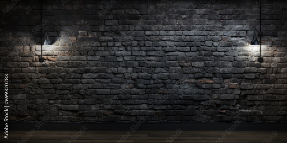 a black brick wall with white bricks, in the style of dark atmosphere, shaped canvas, stone, photo-realistic hyperbole, eye-catching, rectangular fields a black brick wall with white bricks, in the style of dark atmosphere, shaped canvas, stone, photo-realistic hyperbole, eye-catching, rectangular fields