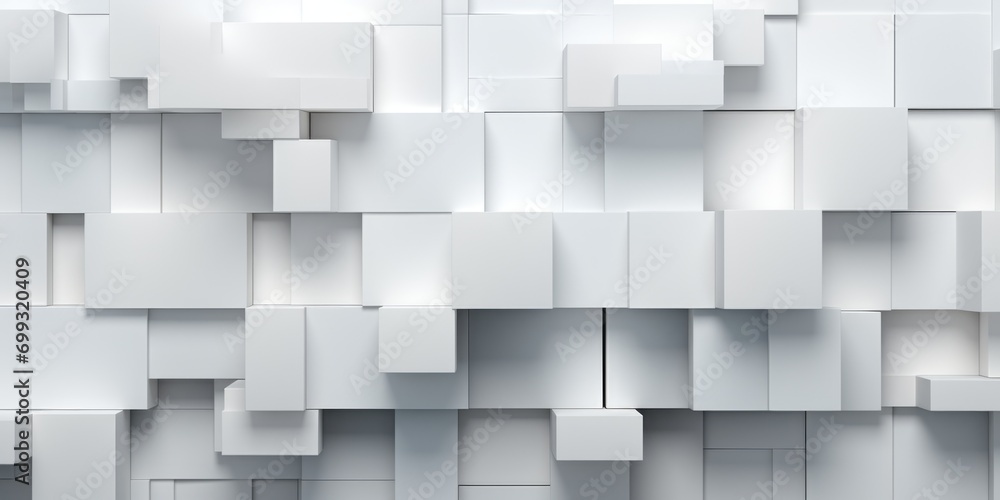 a white background with square bricks against a white background, in the style of futuristic geometric abstraction, detailed a white background with square bricks against a white background, in the style of futuristic geometric abstraction, detailed