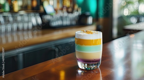 Classic Pousse Café with Striking Color Separation