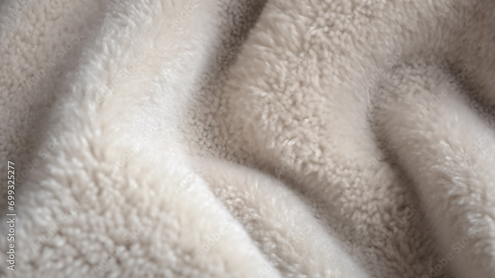 Soft and Inviting - Warm Wool Texture