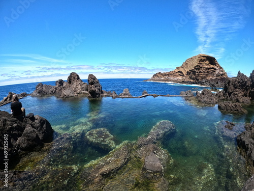 Madeira, lagoone,  photo