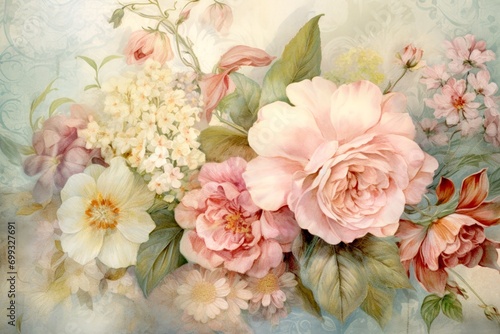 Vintage Floral Elegance © Artem