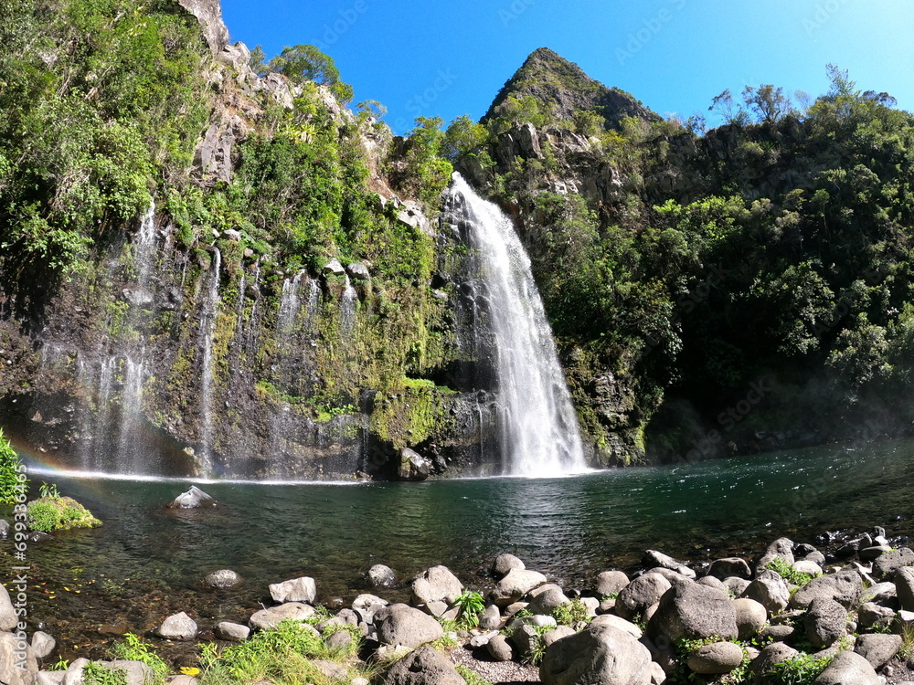 Fototapeta premium la reunion, waterfall