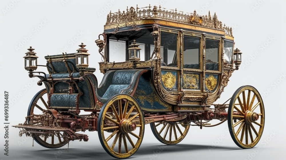 Fototapeta premium Old Vintage Carruage 1900s