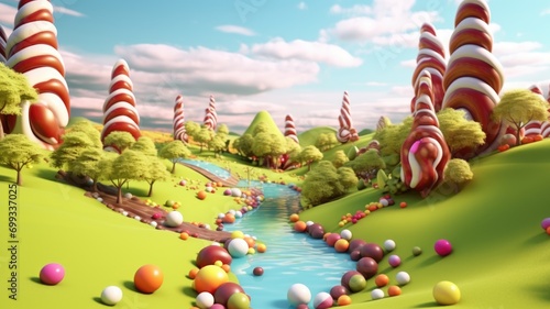 A World of Sweet Dreams candyland photo