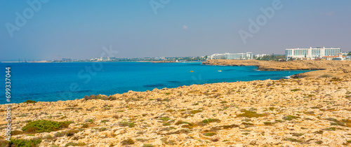 Fototapeta Naklejka Na Ścianę i Meble -  views of ayia napa in cyprus for background