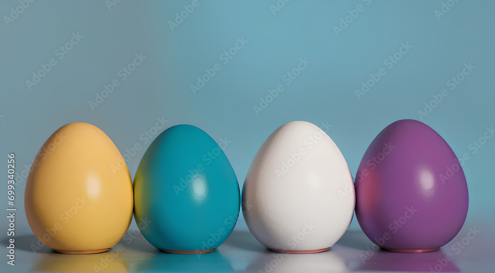Colorful eastern eggs Colorful eastern eggs