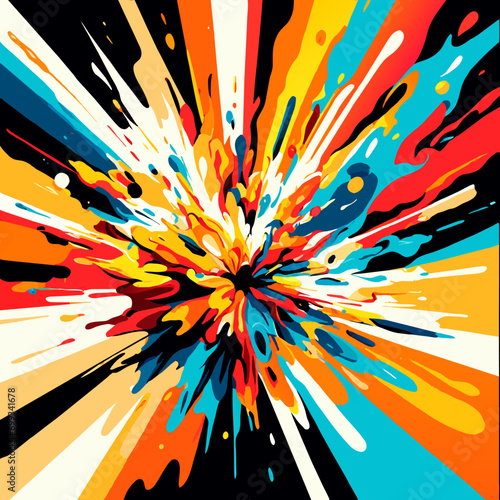 abstract colorful background	